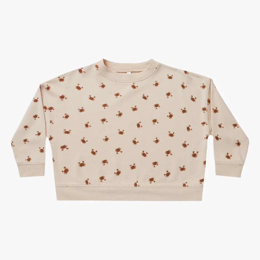 RYLEE + CRU
Girls Shirt Rylee and Cru Boxy Sweatshirt Crab